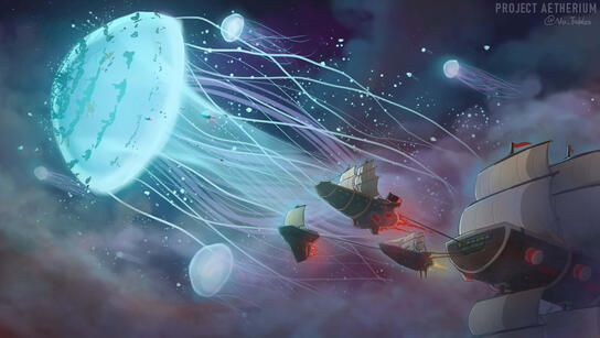 The Comet Jellyfish Flotilla The Comet Jellyfish Flotilla